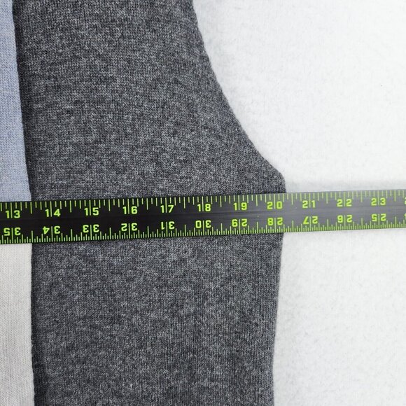 Bartolini Sweater Womens Medium Gray Blue Wool Cashmere Sleeveless Cardigan - Picture 4 of 11